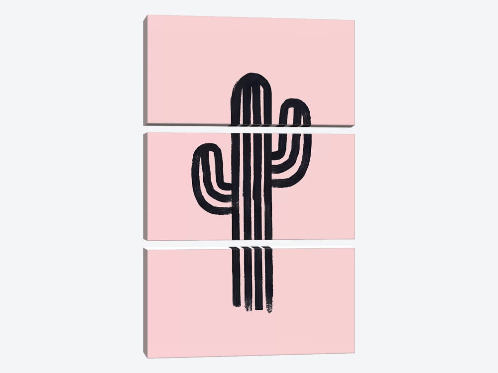 The God Cactus by Emanuela Carratoni 3-piece Art Print