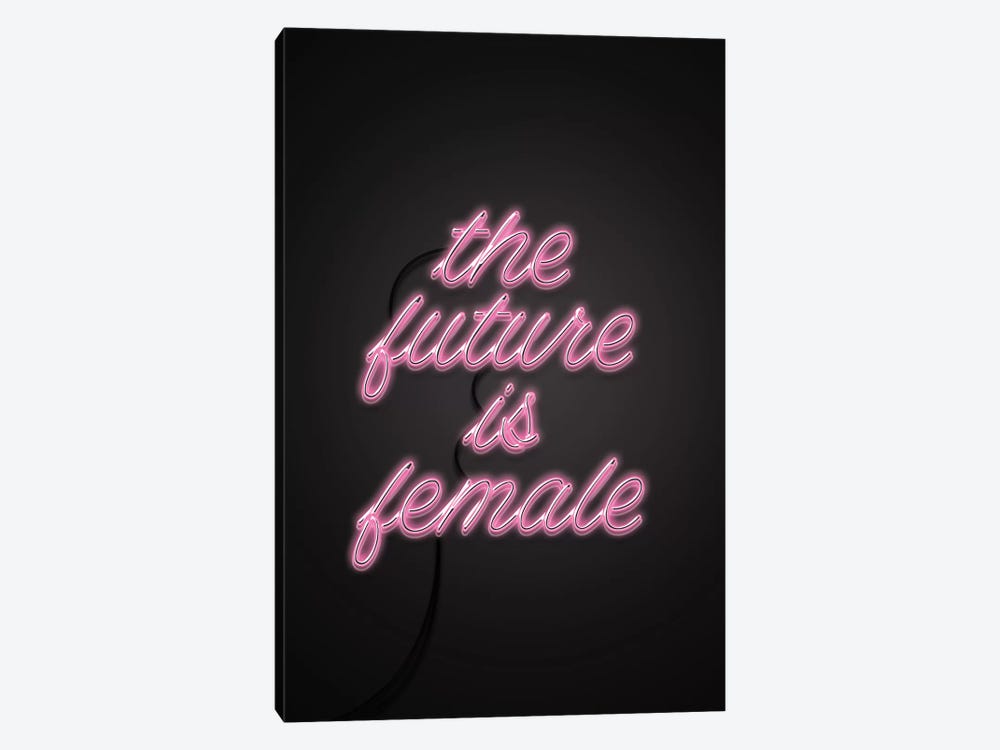 The Future Is Female by Emanuela Carratoni 1-piece Canvas Wall Art