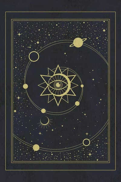 The Solar System by Emanuela Carratoni multi panel art