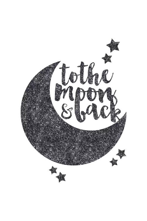 To The Moon And Back by Emanuela Carratoni wall art