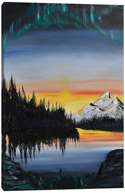 Mt Rainer Canvas Art Print - Cascade Range