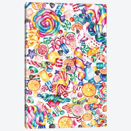 Candy Canvas Print #CTM12} by Claire Thompson Canvas Art Print