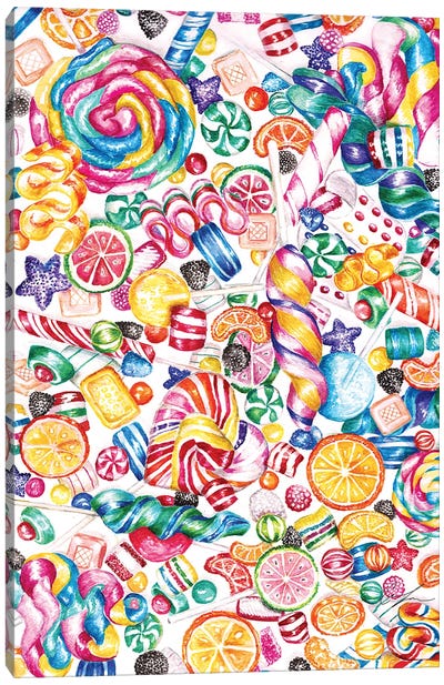 Candy Canvas Art Print - Claire Thompson