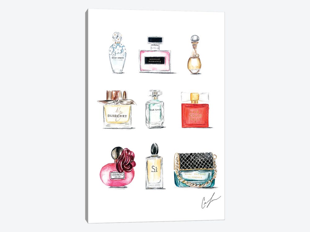 Perfumes by Claire Thompson 1-piece Canvas Art Print