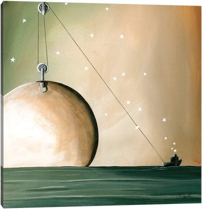 A Solar System Canvas Art Print - Cindy Thornton