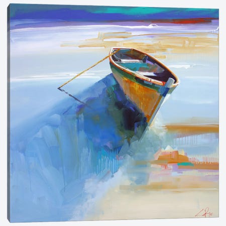 Low Tide I Canvas Print #CTP13} by Craig Trewin Penny Canvas Artwork