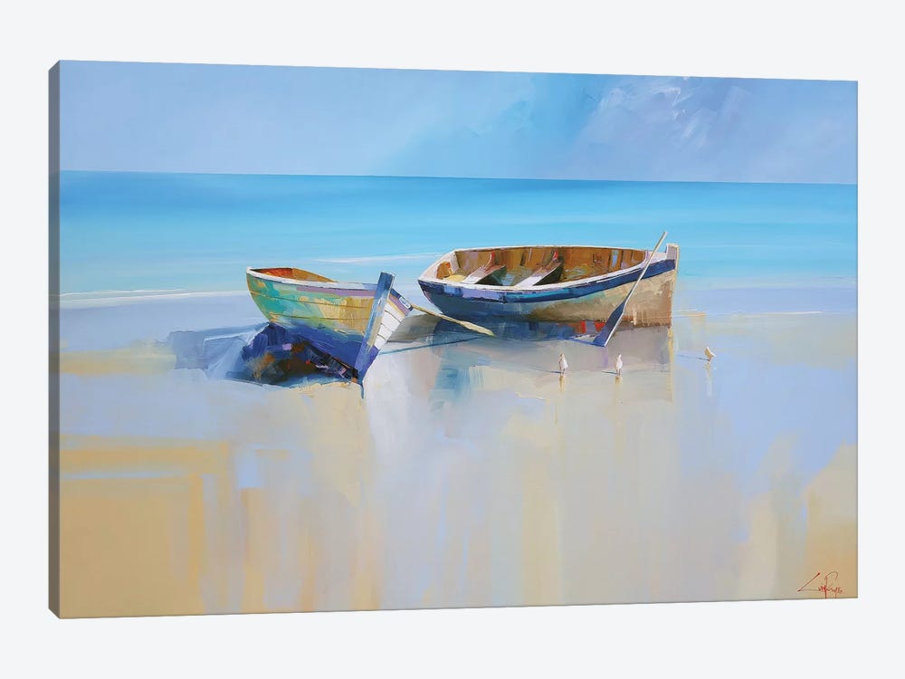 Afternoon Gulls by Craig Trewin Penny 1-piece Canvas Art