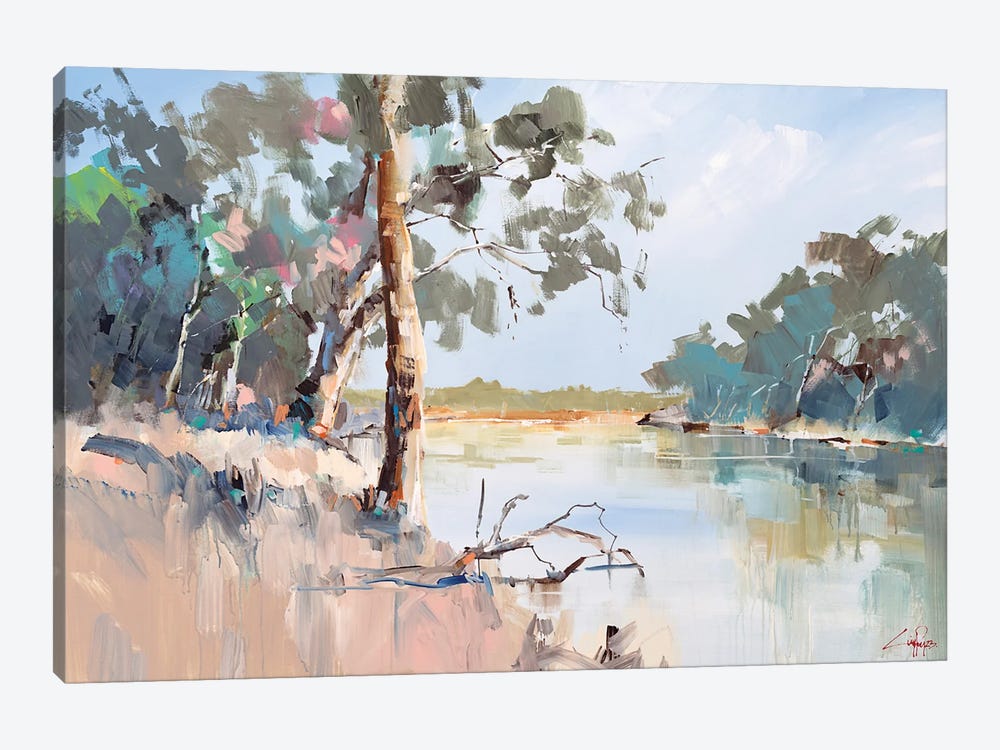 Summer River, The Murray II by Craig Trewin Penny 1-piece Canvas Print