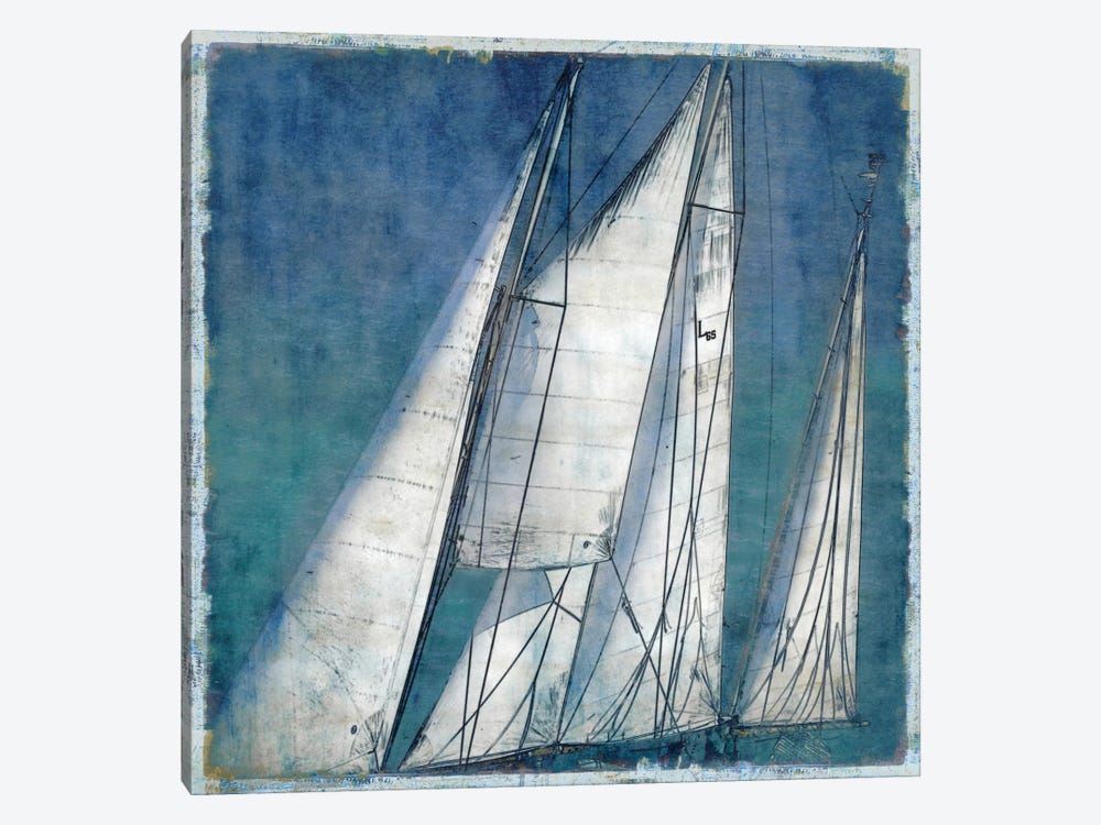Sail Away II by Charlie Carter 1-piece Canvas Art Print