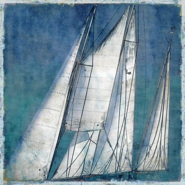 Sailboats: Sail Away II by Charlie Carter