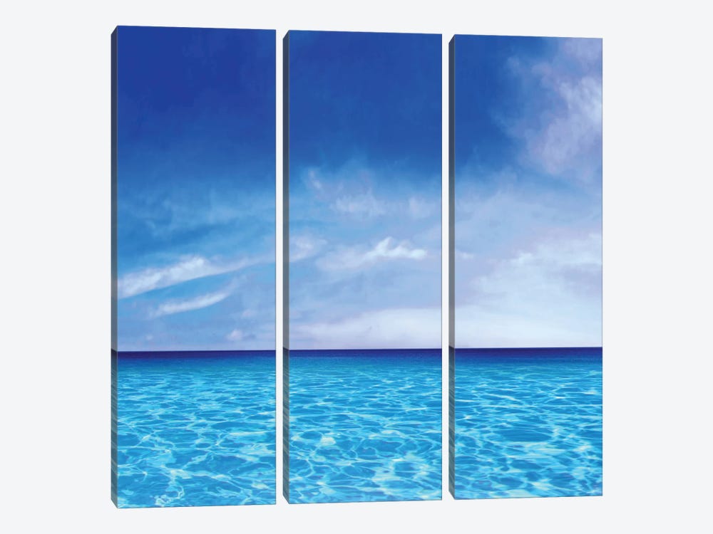 Sky And Water by Charlie Carter 3-piece Canvas Art