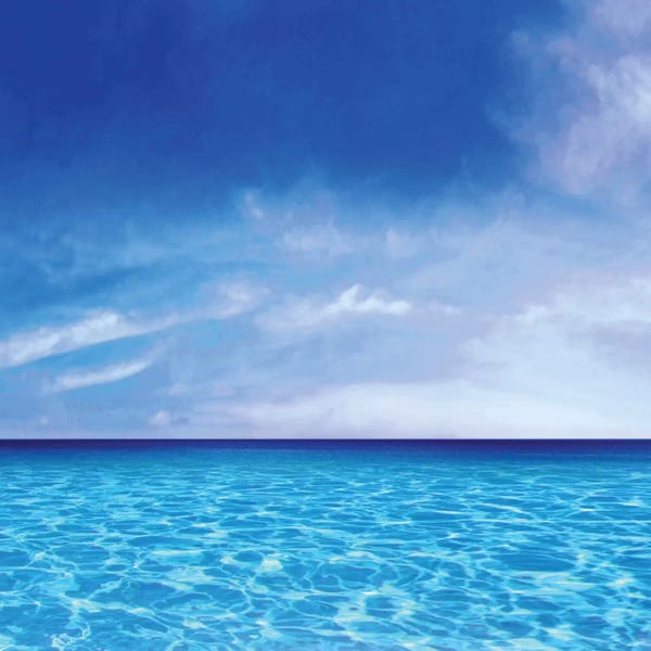 Water Close-Ups: Sky And Water by Charlie Carter