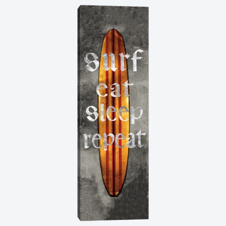 Surf Repeat Canvas Print #CTR25} by Charlie Carter Canvas Wall Art