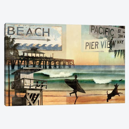 California Dreaming Canvas Print #CTR8} by Charlie Carter Canvas Artwork