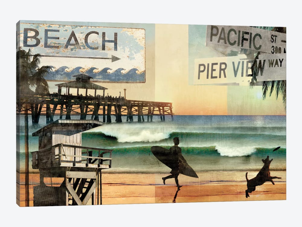California Dreaming by Charlie Carter 1-piece Canvas Art Print