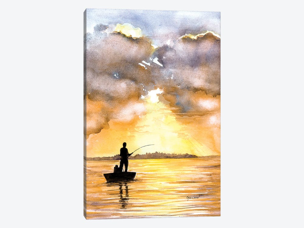 Fisherman's Paradise by Christine Reichow 1-piece Canvas Print