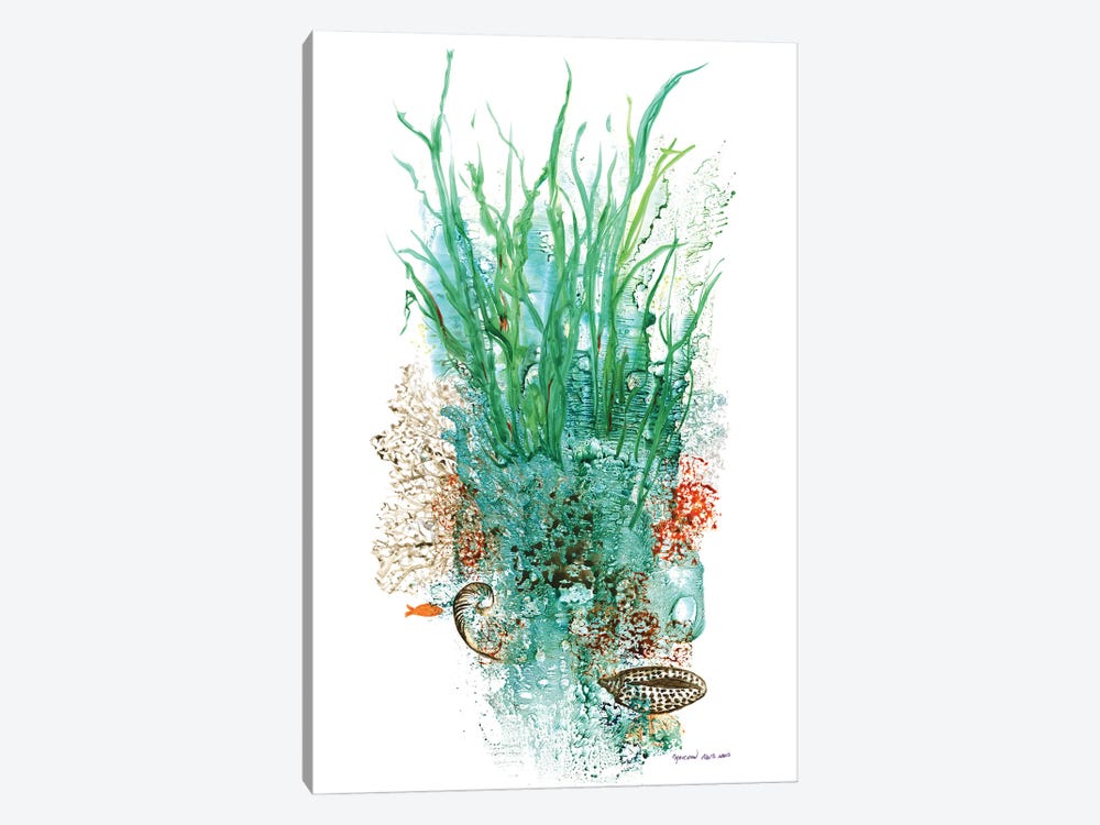 Flora Of The Deep I by Christine Reichow 1-piece Canvas Wall Art