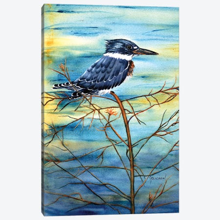 Kingfisher Canvas Print #CTW31} by Christine Reichow Canvas Art Print