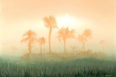 Out There by Christine Reichow framed canvas print