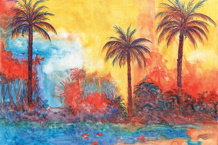 Palms by Christine Reichow wall art