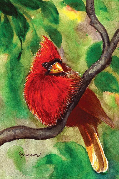 Regal Red by Christine Reichow wall art