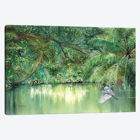 River Resident Canvas Print #CTW53} by Christine Reichow Canvas Print