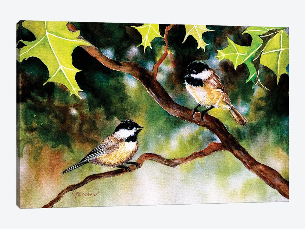 The Two Of Us by Christine Reichow 1-piece Canvas Wall Art