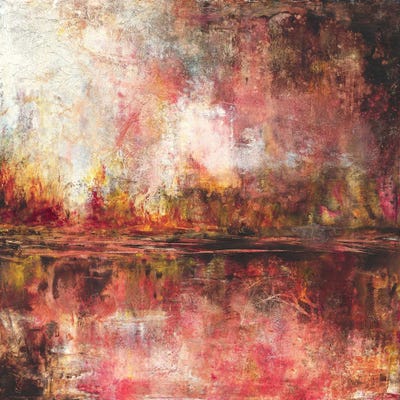 Dreamscape by Christine Reichow framed canvas print