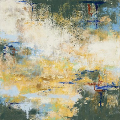 Pathway I by Christine Reichow framed canvas print