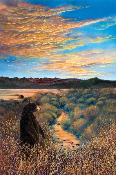 Cathy McClelland: Looking West At Martis by Cathy McClelland