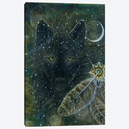 Spirit Brother Canvas Print #CTY22} by Cathy McClelland Canvas Artwork