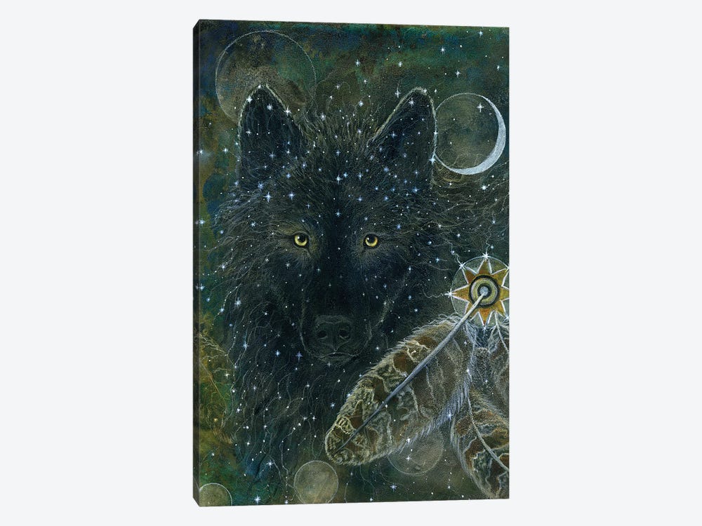 Spirit Brother by Cathy McClelland 1-piece Canvas Artwork