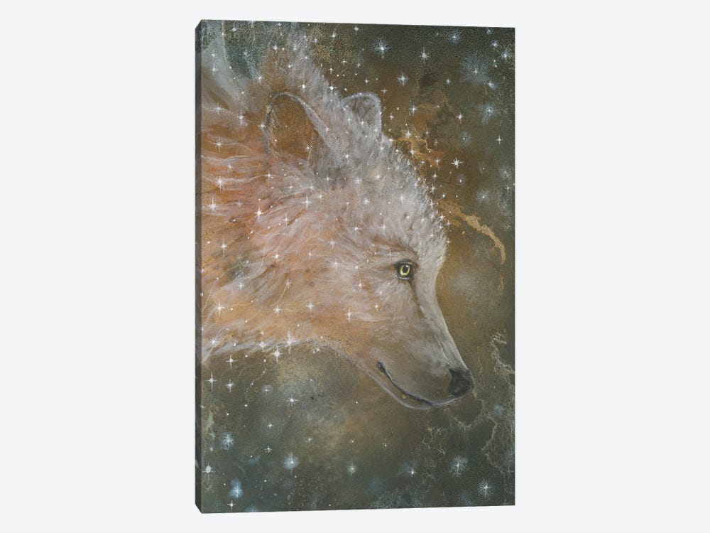 Star Wolf by Cathy McClelland 1-piece Canvas Art