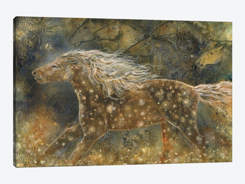 Spirit Run by Cathy McClelland 1-piece Canvas Print