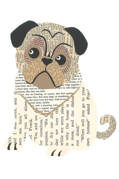 Pugs: Pug by Paper Cutz