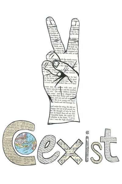 Environmental Conservation: Coexist by Paper Cutz