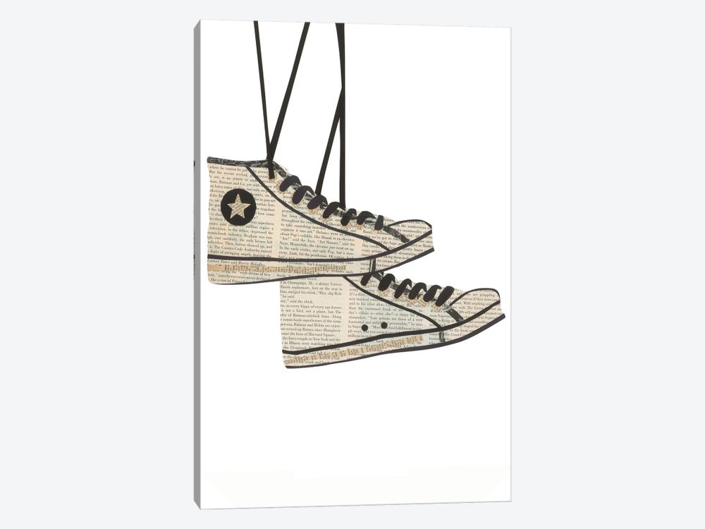 Sneakers by Paper Cutz 1-piece Canvas Artwork
