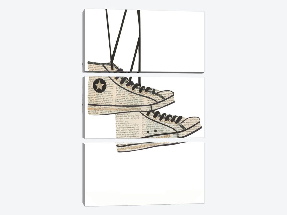 Sneakers by Paper Cutz 3-piece Canvas Wall Art