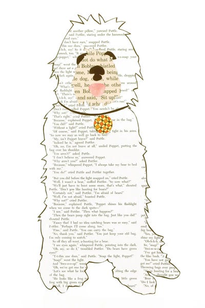 Old English Sheepdogs: Dog by Paper Cutz