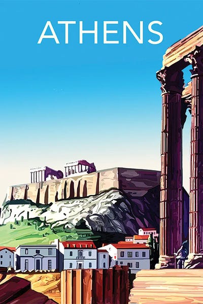 Athens: Visit Athens by Saturday Evening Post