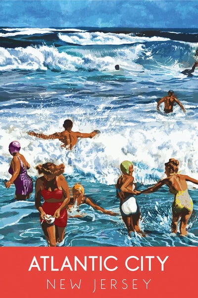 New Jersey: Visit Atlantic City Beaches by Saturday Evening Post