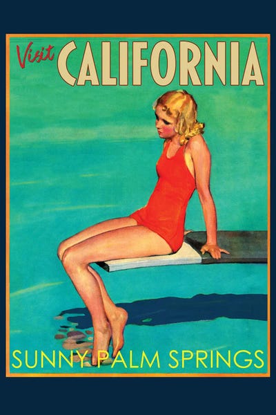 California: Visit California by Saturday Evening Post