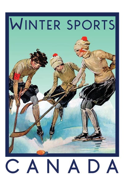 Vintage Travel Posters: Visit Canada by Saturday Evening Post