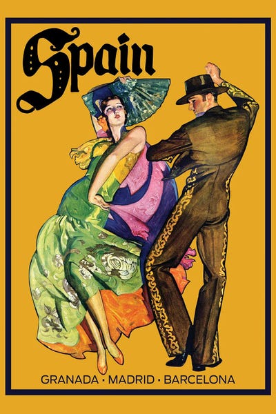 Spain: Visit Spain by Saturday Evening Post