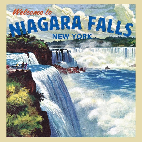 Ontario: Welcome To Niagara Falls by Saturday Evening Post