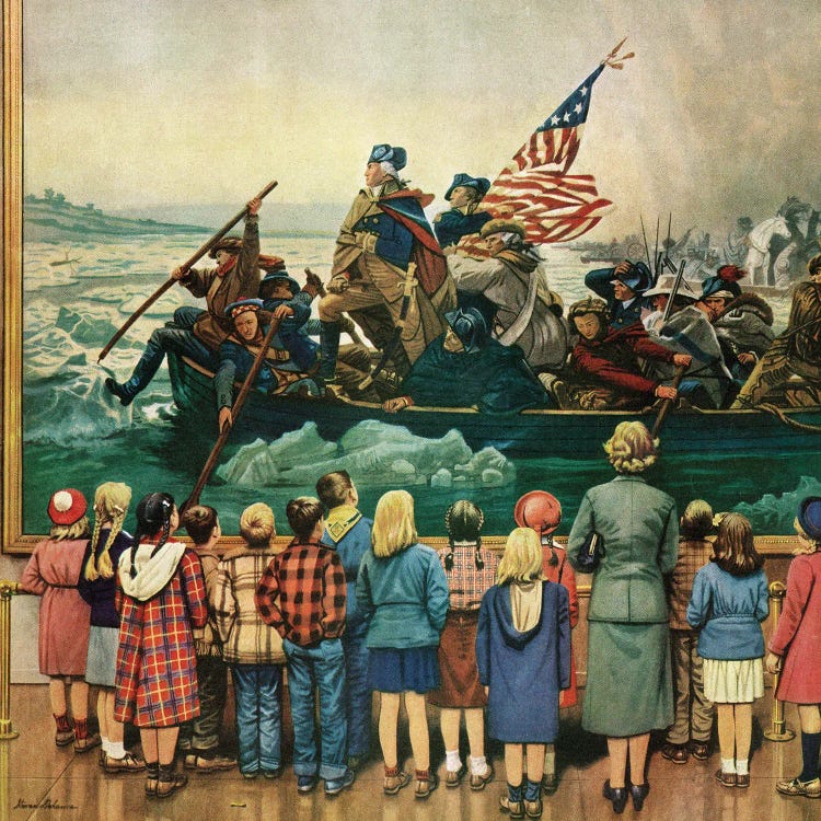 Washington Crossing The Delaware