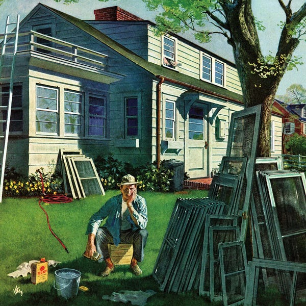 Classic Americana: Window Screens by Thornton Utz