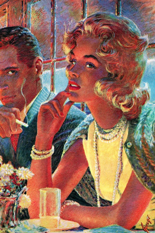 Change Of Affection by Edwin Georgi wall art
