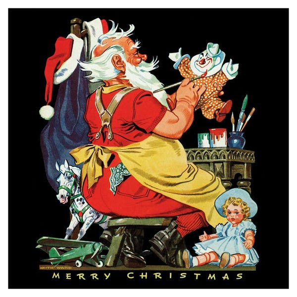 Santa At Work