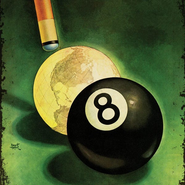Pool & Billiards: World As Cue Ball by Emmett Watson